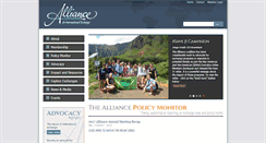 Desktop Screenshot of alliance-exchange.org